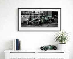Mercedes F1, Lewis Hamilton Race Car 2018 - Amg F1 W09 Eq Power Art, Poster Print, Wall Photography - thumbnail 1