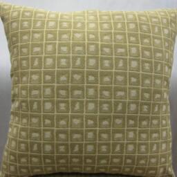 "Geometric Decorative Pillow Cover in 18""x18" - thumbnail 3