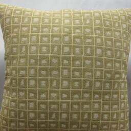 "Geometric Decorative Pillow Cover in 18""x18" - thumbnail 4