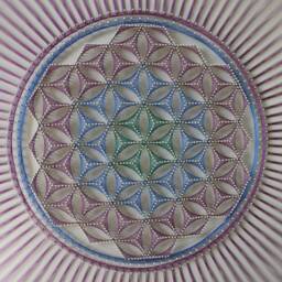 stringart Flower Of Life Sacred Geometry Meditation Wall Art Home Decor D??cor Mandala Zen 3D New Age Spiritual Gift, Yoga - thumbnail 3