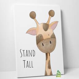 Cute Animal Inspirational Quotes Canvas Art Wall Children Kids Nursery Print Picture Framed Home Decor - thumbnail 3