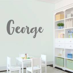 Kids Name Wall Sticker, Custom Name Wall Decor, Art, Personalised Art Gift, Decal For Kids Room - thumbnail 2