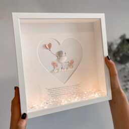 Birthday Girl Personalised Pebble Art Special Birthday Keepsake Unique Picture Stone Frame Woman Gift 30Th 40Th 50Th 60Th 70Th Her - thumbnail 1