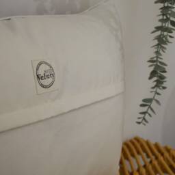 Cushion Cover 40x60cm - Handmade in France Leaf Pattern Upholstery Fabric - thumbnail 3