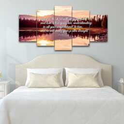 Proverbs 35-6 #8 Niv Trust in The Lord Bible Verse Canvas - Christian Scripture Religious Wall Art Home Decor Paintings - thumbnail 2