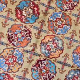 6.5??9.3 Ft Modern Handmade Afghan Rug - Turkmen Tribal Wool Carpet - thumbnail 3