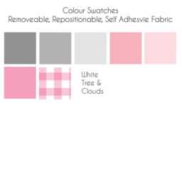 Jungle Nursery Wall Stickers Baby Girls Safari Animal Decals, Removable Giraffe Elephant Lion Monkeys - thumbnail 3