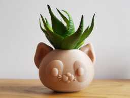 Cat Planter For Succulents & Indoor Plants - thumbnail 1