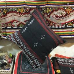 Vintage Handmade Tribal Kotu Hand Woven Pillow Cover - thumbnail 3