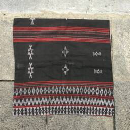 Vintage Handmade Tribal Kotu Hand Woven Pillow Cover - thumbnail 4