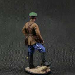 Tin Soldier 54 Mm Scale 1/32 Historical Miniature Second World War. Major Of The Red Army Cavalry, 1939-42 Ussr - thumbnail 2