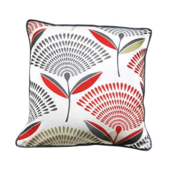 "Floral Cotton Cushion Cover ""Dandelion" - image 1