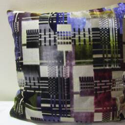 Designers Guild Fabric Chandigarh Berry Cushion Cover/Pillow Cover - thumbnail 4
