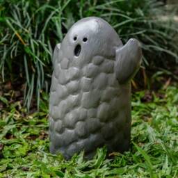 Grey Contemporary Statue 8 Inch/20 cm, Room Decor, House Garden Birthday Gift, Gift For Her, Him, Holiday Decor - thumbnail 3