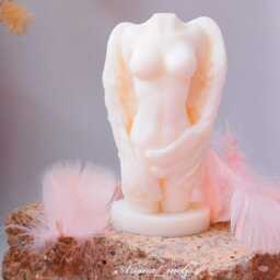Handcrafted Angel Body Candle Soy & Bee Wax Blend - thumbnail 3