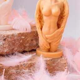 Handcrafted Angel Body Candle Soy & Bee Wax Blend - thumbnail 2
