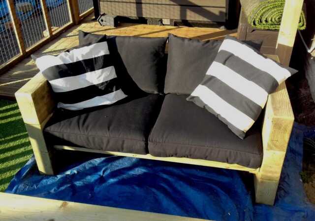 Garden Furniture. Sleeper 2 Seater Sofa. Also Available As A 3 Or 4 & in Corner - image 1