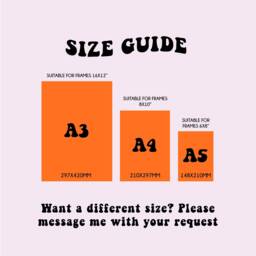 Please Leave By 9Pm Print, Entryway Wall Art, Colourful Quote Unframed A5 A4 A3 A2 A1 Neutral Typography Hallway Prints - thumbnail 3