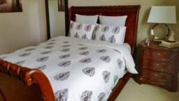 Queen Duvet Cover/ Brown Cover/Queen/ Doona Covers/ Comforter Hand Block Printed/ Bed Queen Bedding - thumbnail 1