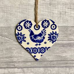 Emma Bridgewater Chicken Decoration, Hen Ornament For Kitchen, Farmhouse Wall Decor, Gifts - thumbnail 1