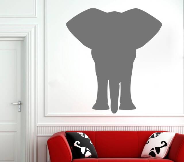Elephant Wall Decal Removable Vinyl Animal Decor T1312 - image 1