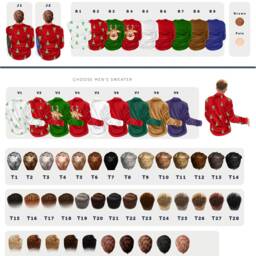 Personalized Grandparent & Grandchildren Print Custom Family Portrait - thumbnail 2