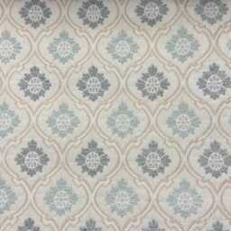 Small Medallion Jacquard Flat Relaxed Roman Shade - Cl1191 - thumbnail 4