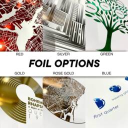 Metallic Genuine Foiled Birthday Wall Art Print, Born in The 90S Personalised Foil Gift - thumbnail 3