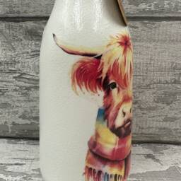Highland Cow Vase - Decouoage, Vase, Gift, Home Gifts , Highland Decor - thumbnail 3