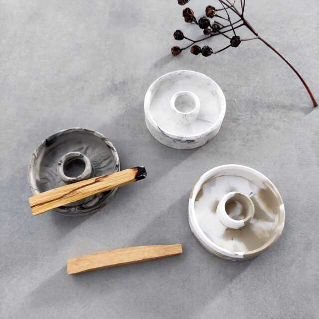 Minimalist Palo Santo Holder Nordic Candle Holder, Scandi Home Decor - image 1