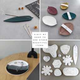 Minimalist Palo Santo Holder Nordic Candle Holder, Scandi Home Decor - thumbnail 4