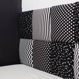Headboard Panels, Upholstered Headboard, Kid's Room & Dorm Single Twin Xl Full Queen King Size Fabric Wall Tiles, Montessori Double Bed - thumbnail 2