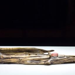 Driftwood Pen, Letter & Candle Holder Handmade Writer Gift - thumbnail 2