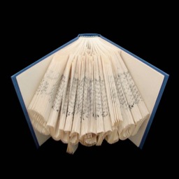 Superior 8 Letter Word Folded-Book Art Sculpture - Unanimous Music Teacher Customized Gift Personalized - thumbnail 3