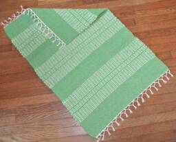 "Hand Woven Rug - 24"" X 35" - thumbnail 1