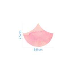Watercolor Mermaid Scale Fabric Wall Decals - Pack Of 40 - thumbnail 2