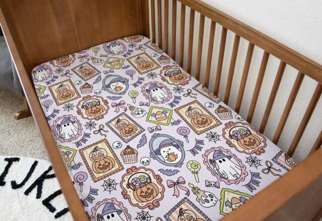 Halloween - Frames Jlr, Bedding, Duvet Covers, Fitted Sheets, Festive Bedding, Spooky Halloween, Pumpkins Kids Bedding - image 1