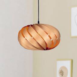 Pendant Lamp For The Living Room Or Ceiling Light Dining Table. Handmade From Genuine Wood - thumbnail 1