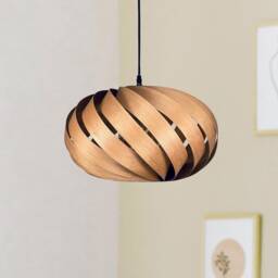 Pendant Lamp For The Living Room Or Ceiling Light Dining Table. Handmade From Genuine Wood - thumbnail 2