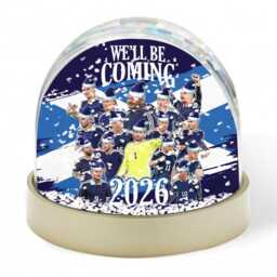 Scotland We'll Be Coming 2026 Christmas Snow Globe Mctominay Mcginn Etc Great Gift For Scots Scottish Fans Tartan Army World Cup