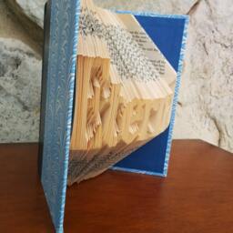 Eternal - Folded Book Art Fully Customizable, Lds, Eternity, Marriage, Wedding - thumbnail 3