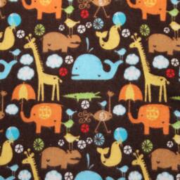 Safari Animals Baby Doll Blanket/Lovey - thumbnail 3