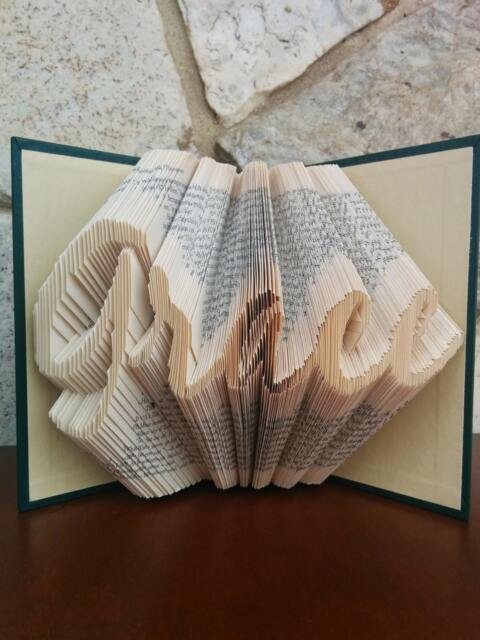 Grace - Folded Book Art Fully Customizable, Graceful, Religious - image 1