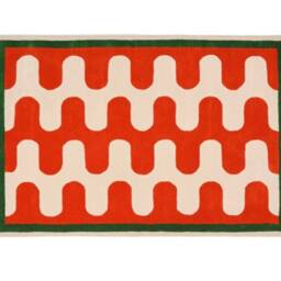 Hand Tufted Rug - Bright Abstract 100% Wool Designer Rugs For Living Room, Bedroom, Kids & Dining Room Decor - thumbnail 2