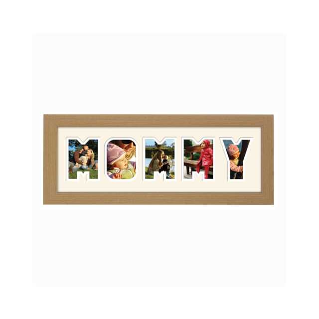 Mommy Photo Frame Word Name Special Gift Mother's Day 1241 By Photos in A Word - image 1