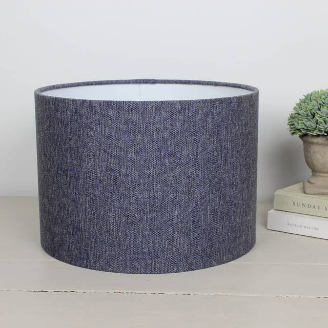 Hadleigh Denim Blue Lampshade