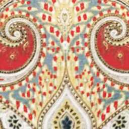 Kravet Latika Floral Medallion Pillow Cover Linen Damask Accent - thumbnail 2