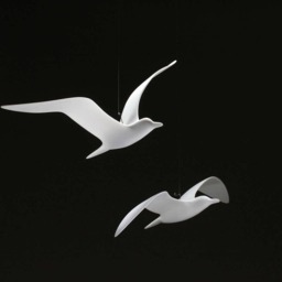 Seagull Mobile Outdoor Version By John Perry Duo 16In Wingspan Soaring Style - thumbnail 2