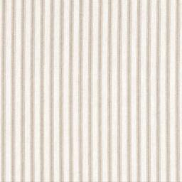 Sand Ivory Ticking Stripe Cafe Curtains. Color Stripe Valance. Curtain Valance. Window Valance - thumbnail 2