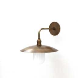 Brass Wall Sconce - Light With 12 - thumbnail 2